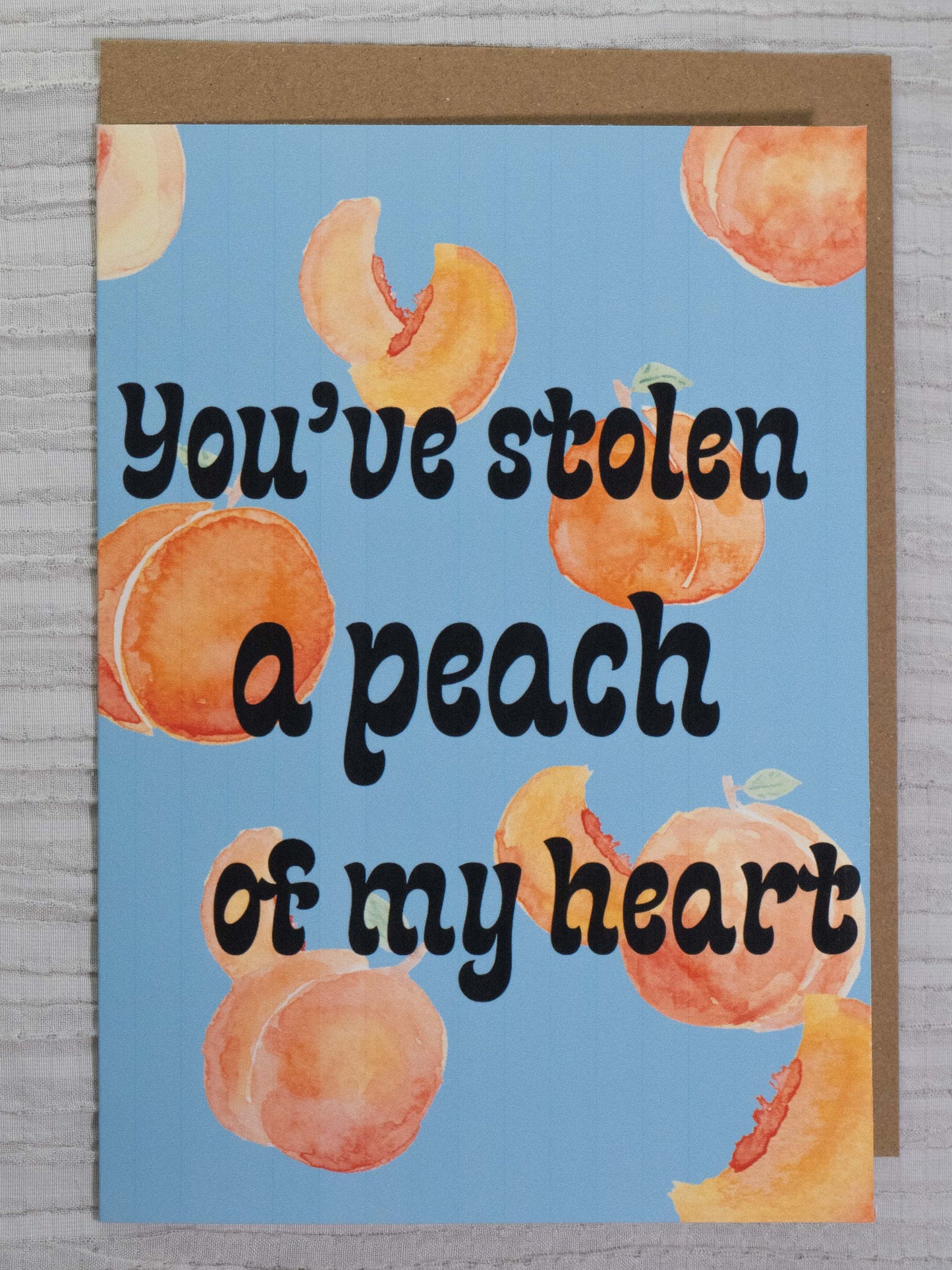 Small Greeting Card Set | Watercolor Art Cards | Set of 3 Punny Fruit Cards | Summer, Spring & Everyday Cards