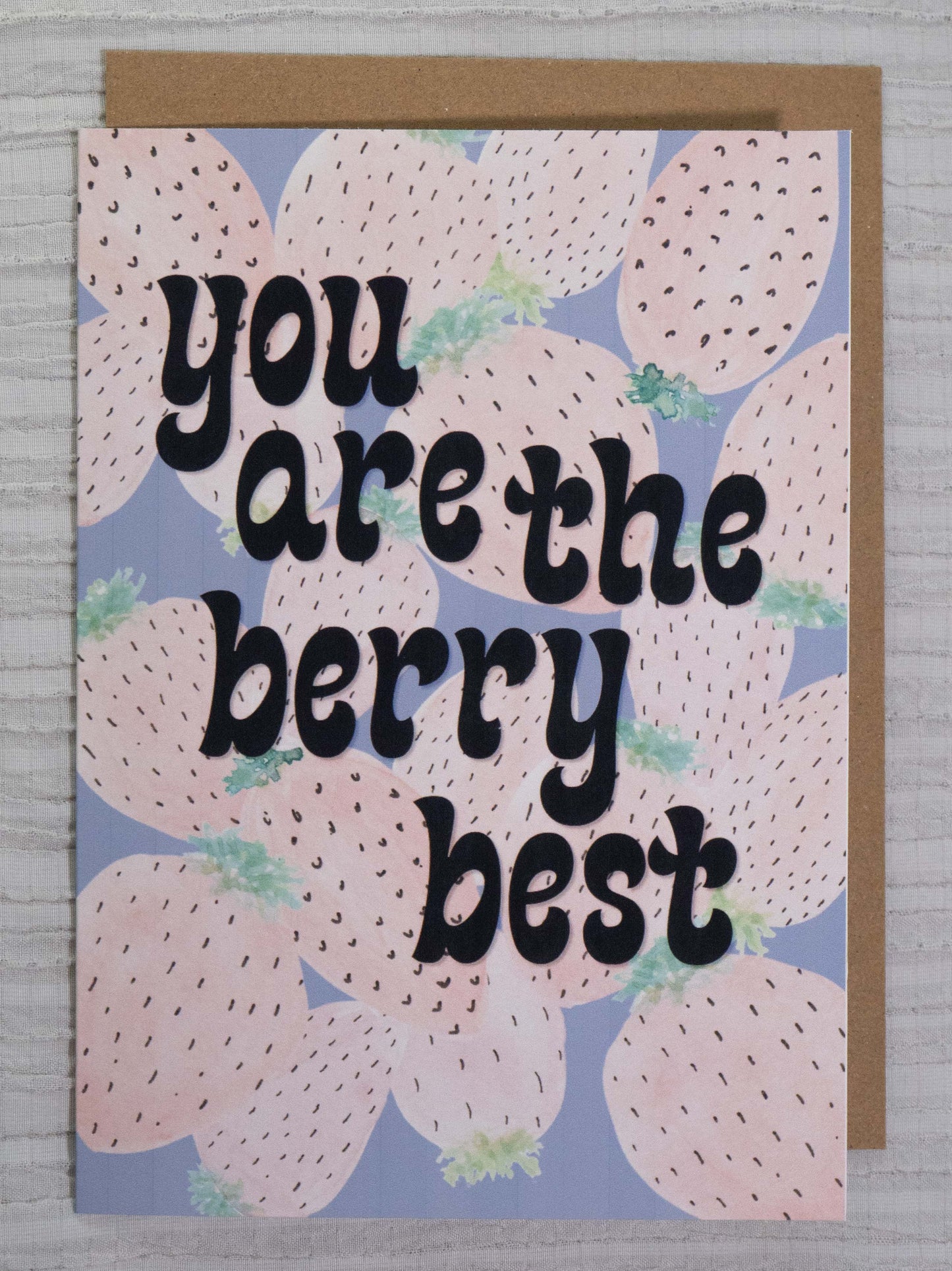 Friendship Greeting Card Set | Watercolor Art Cards | Set of 4 Punny Cards | Best Friend, Birthday, Appreciation Cards