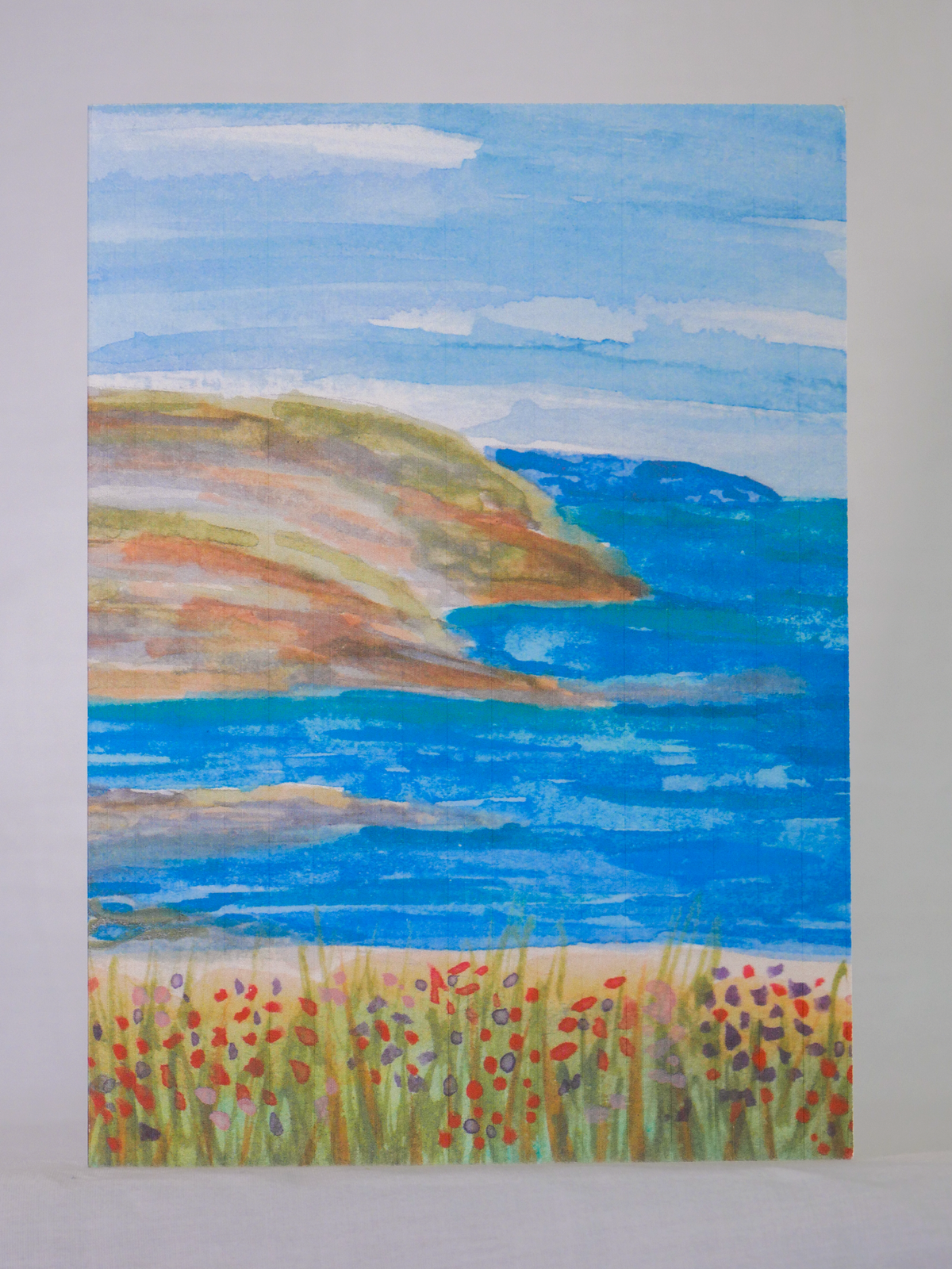 Coastal Landscape Greeting Card