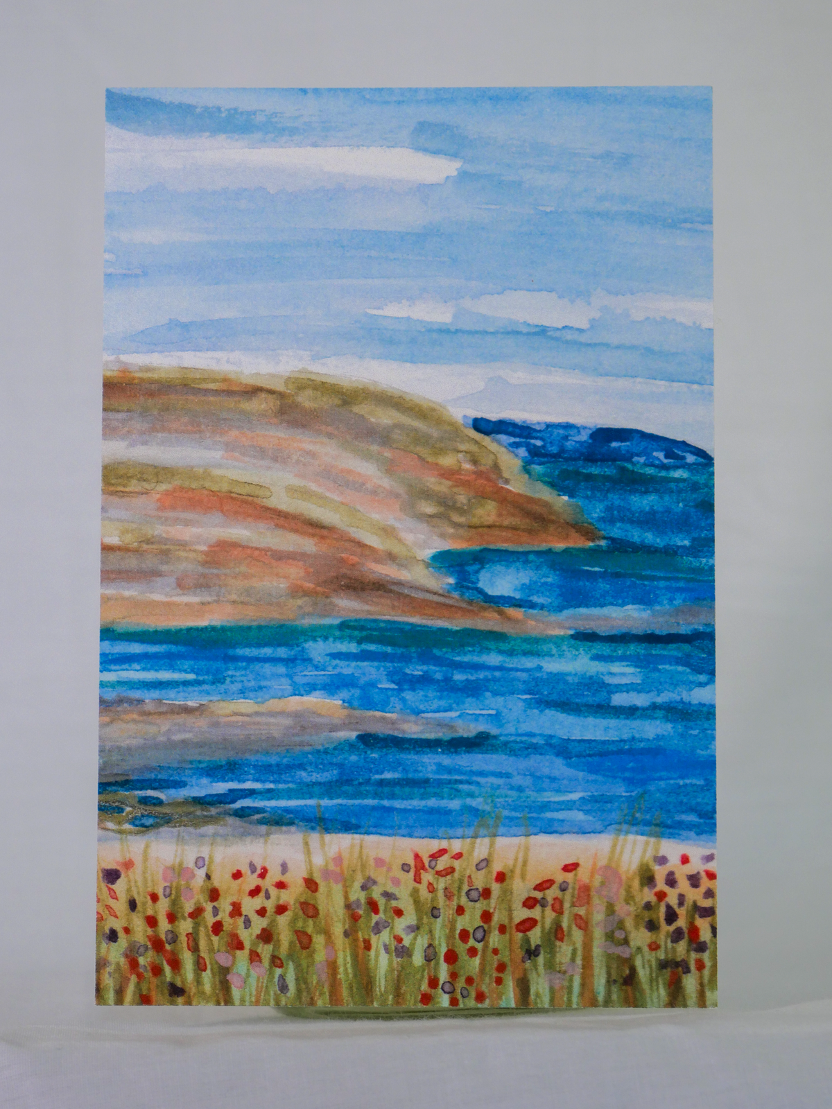 Coastal Landscape Postcard