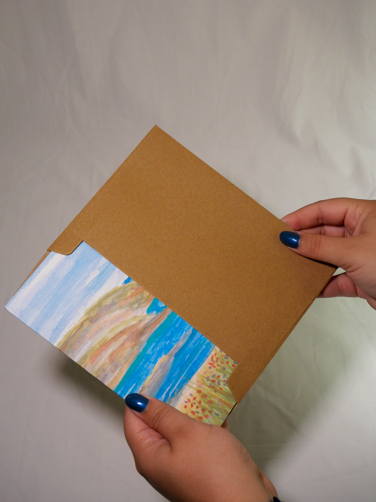 Coastal Landscape Greeting Card
