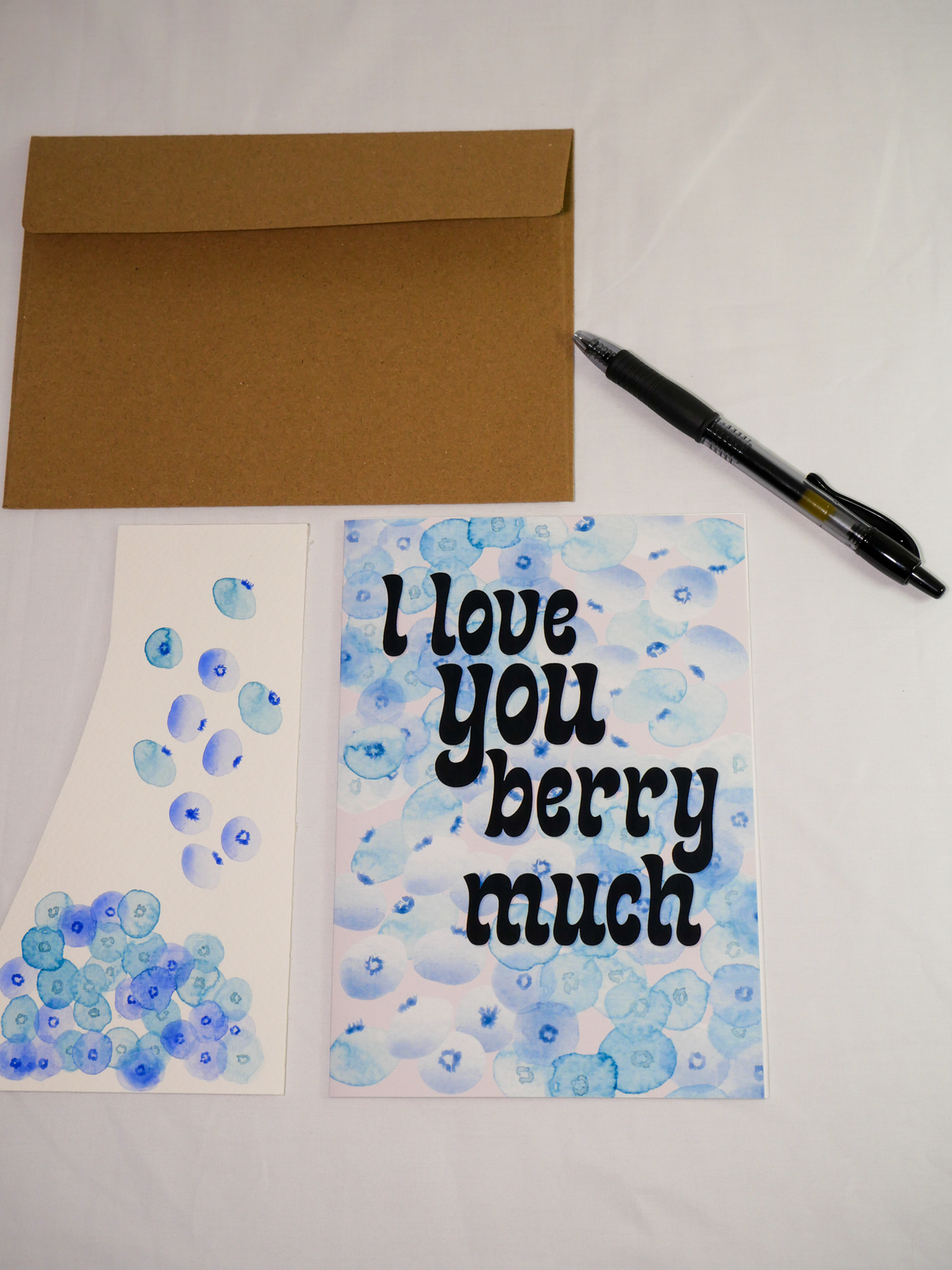 Love You Berry Much Greeting Card