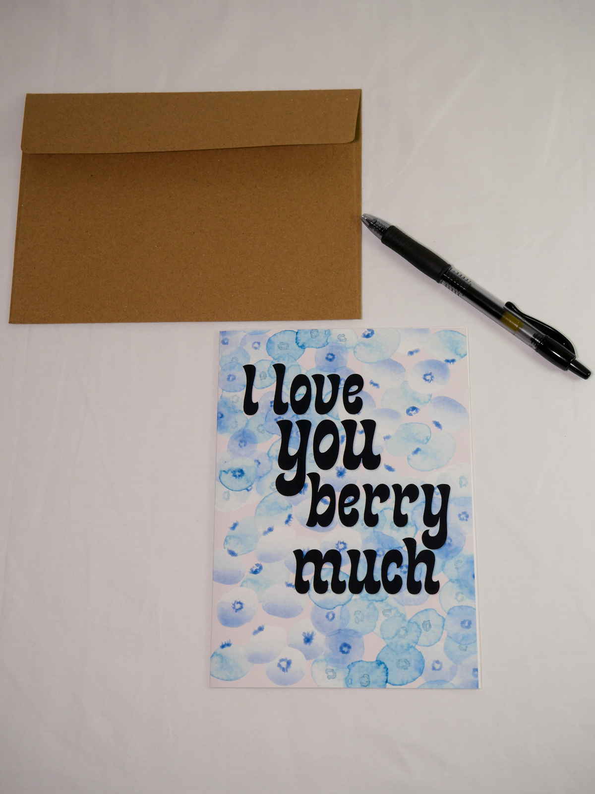 Love You Berry Much Greeting Card